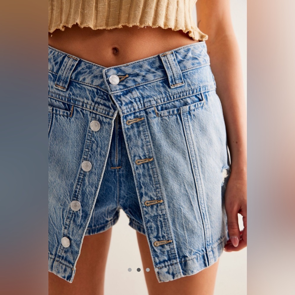 Free People We The Free Midnight Sun Skort